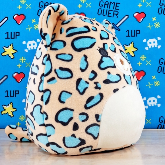 Squishmallow Liv the Cheetah 8" 2020 UltraSoft Genuine Animal Plush - Picture 2 of 12